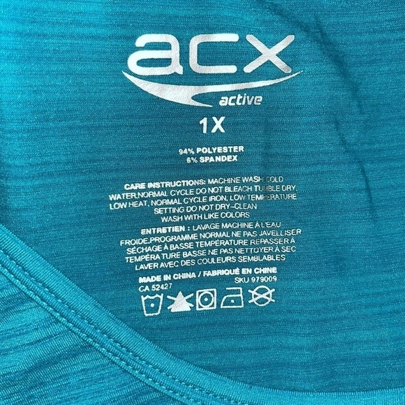 ACX Plus Size Tank Top Racerback - Picture 4 of 6
